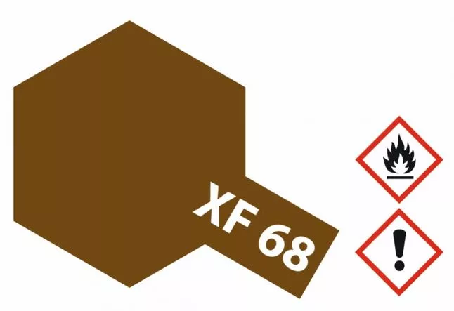 Tamiya 81768  XF-68 nato brown 10 mL