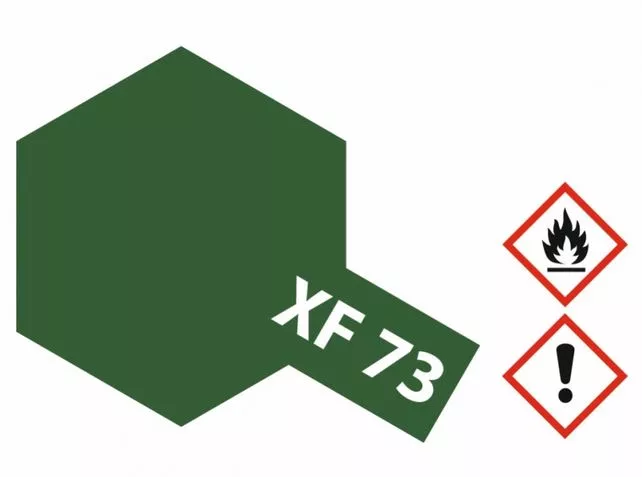Tamiya 81773 XF-73 vert fonçé JGSDF 10 mL