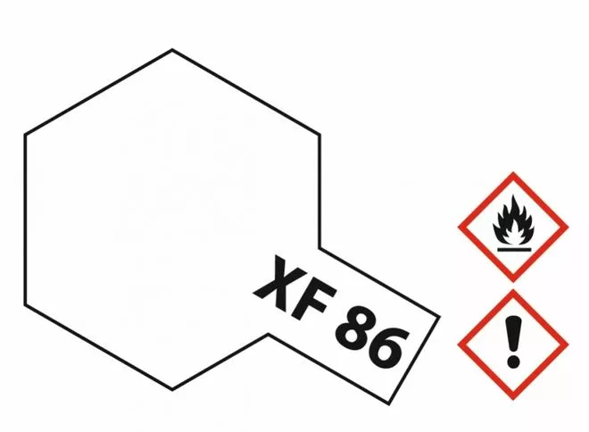 Tamiya 81786 XF-86 flat clear