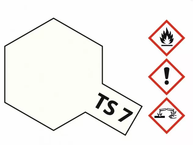 Tamiya 85007 TS-7 racing white