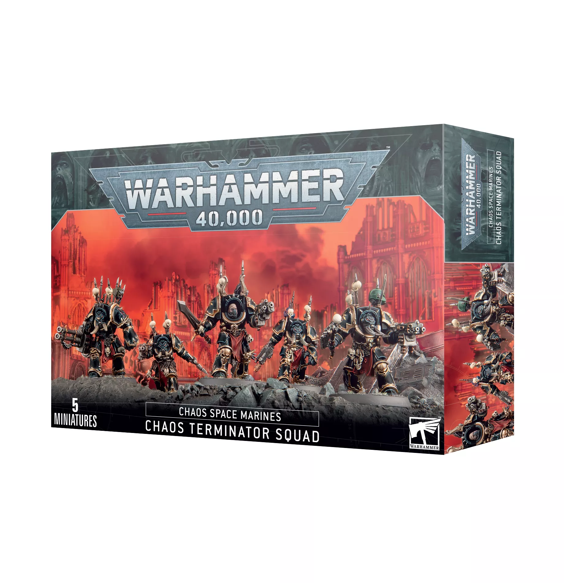 Warhammer 40 000 Chaos Space Marines : Chaos Terminator Squad