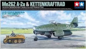 Tamiya 25215 1:48 Me262A-2a avec tracteur