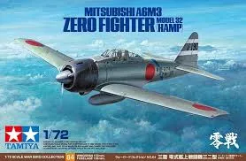 Tamiya 60784 1:72 Mitsubishi A6M3 ZERO