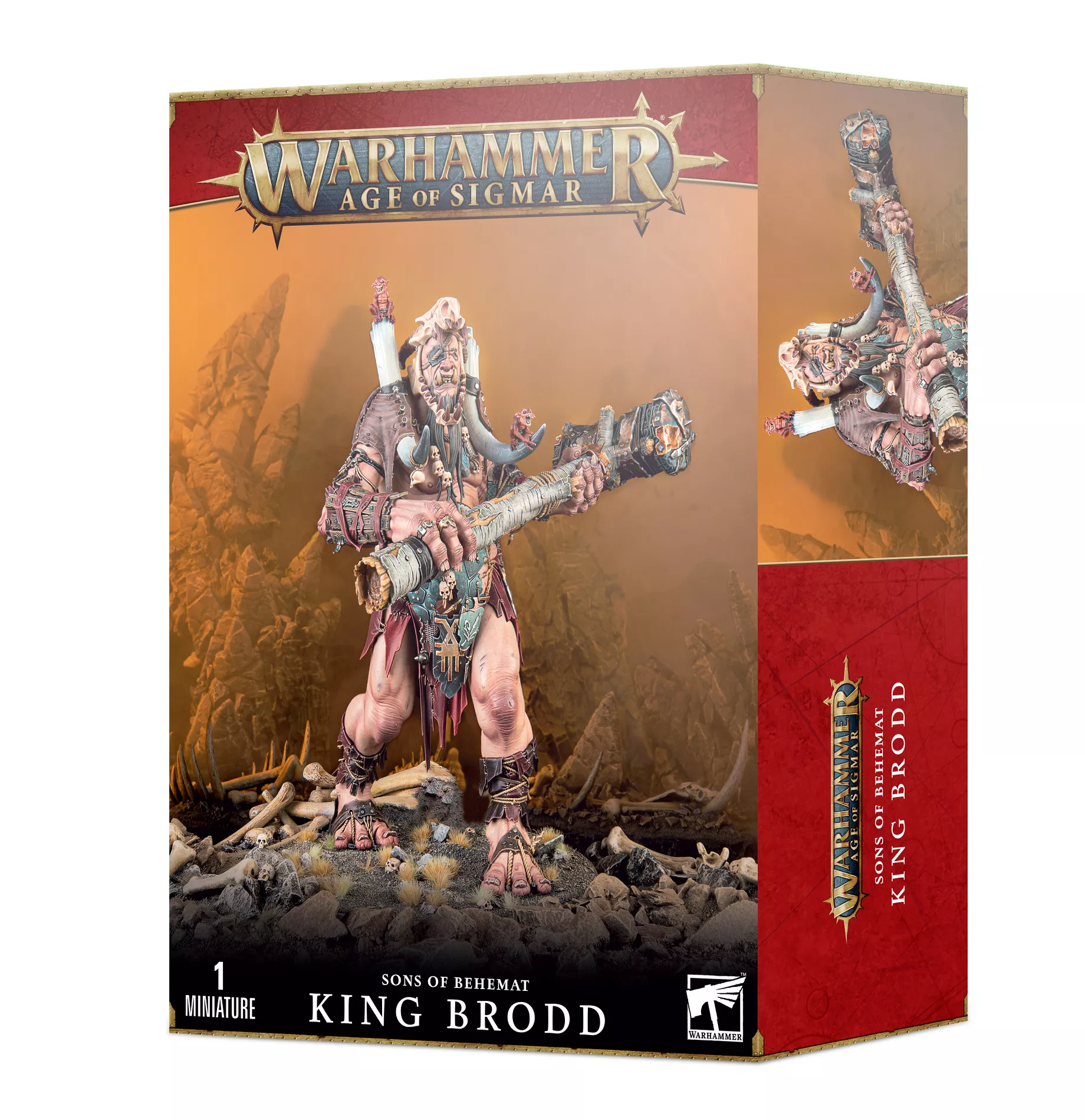 Age Of Sigmar Sons of Behemat : King Brodd
