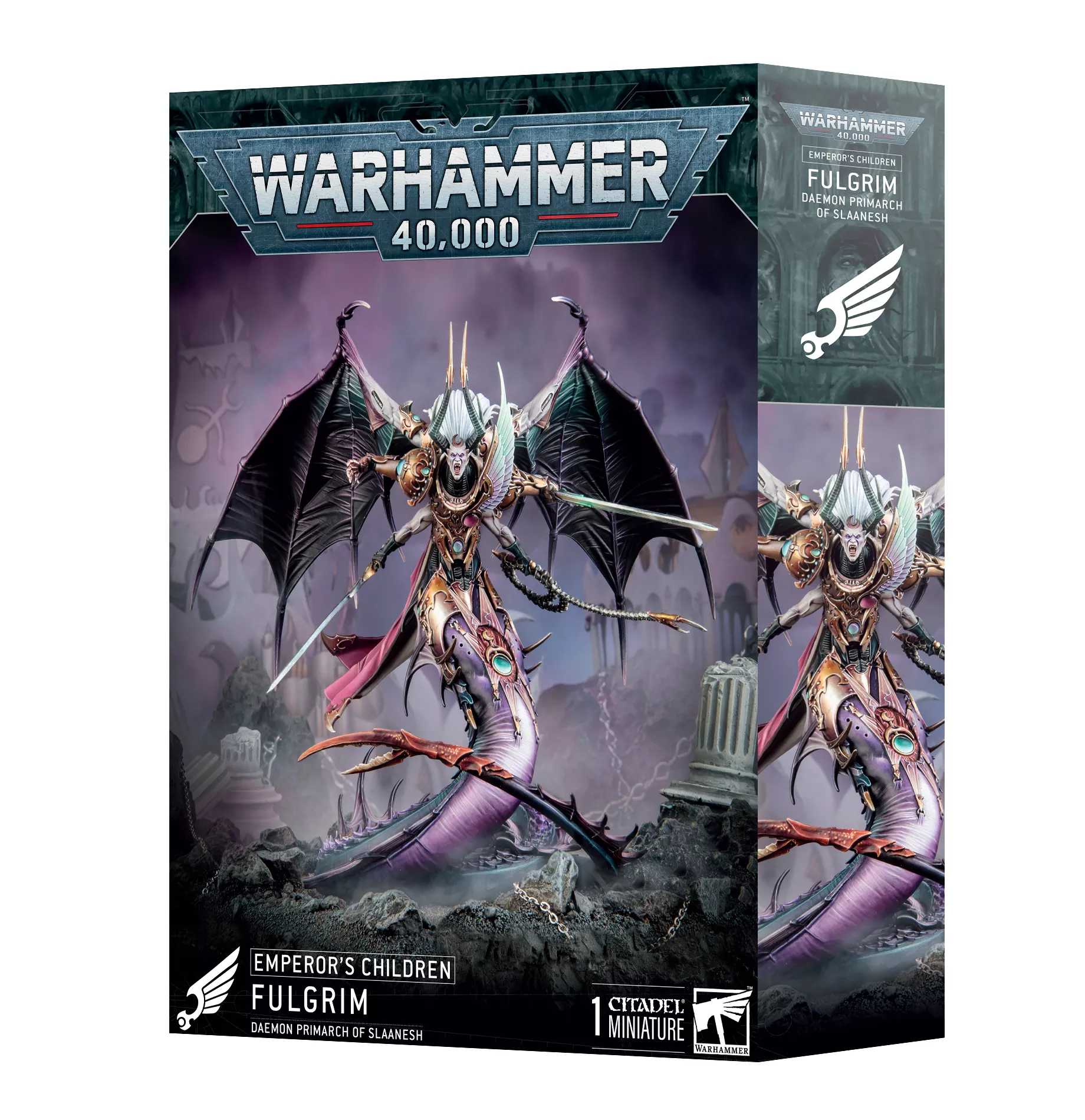Warhammer 40 000 Emperor's Children : Fulgrim Daemon Primarch of Slaanesh