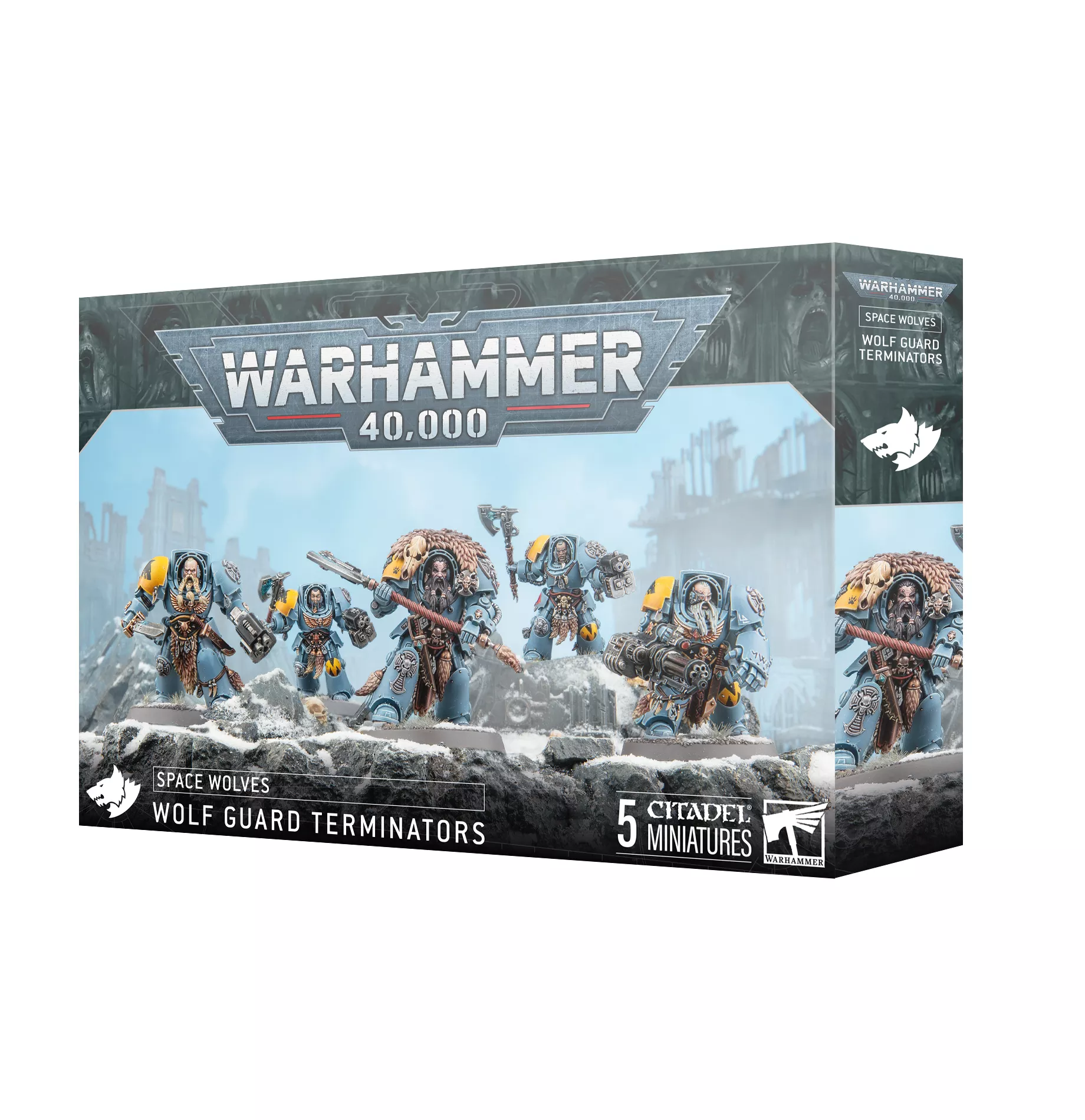 Warhammer 40 000 Space Wolves : Wolf Guard Terminators