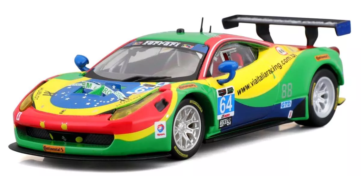 Burago 1836305-GR 1:43 Ferrari Racing 458Italia GT3 2015
