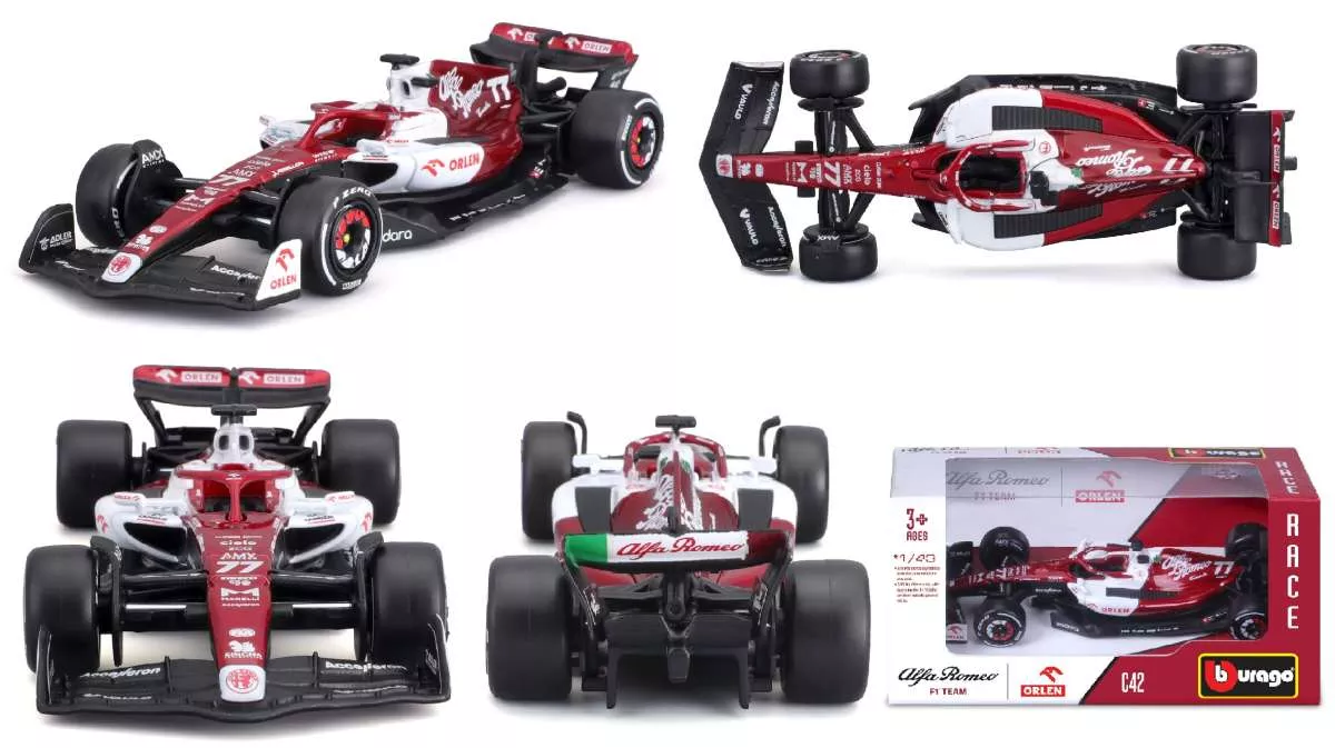 Burago 1838100 1:43 formule 1 modèles assortis