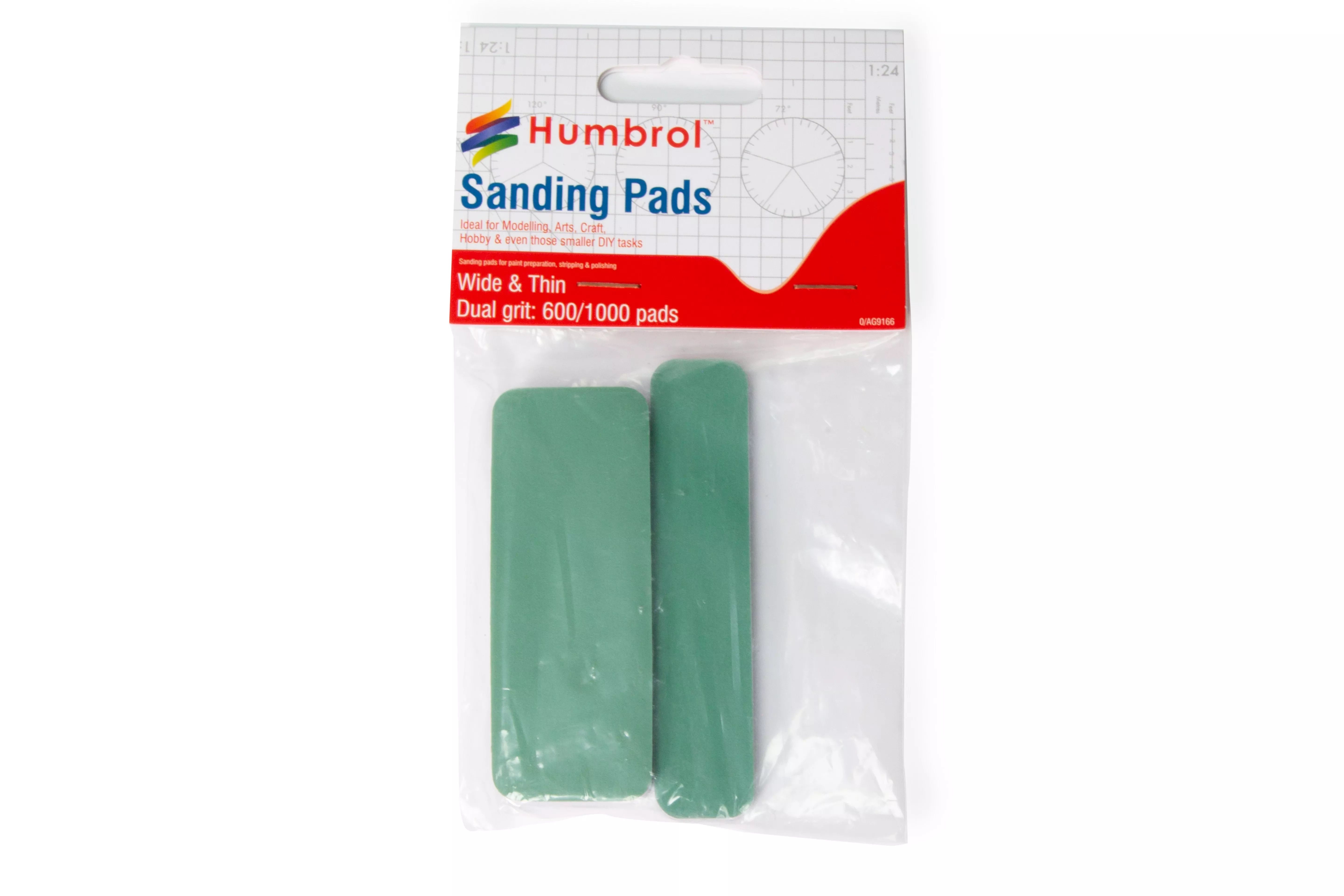 Humbrol AG9166 set de 2 gommes sablées