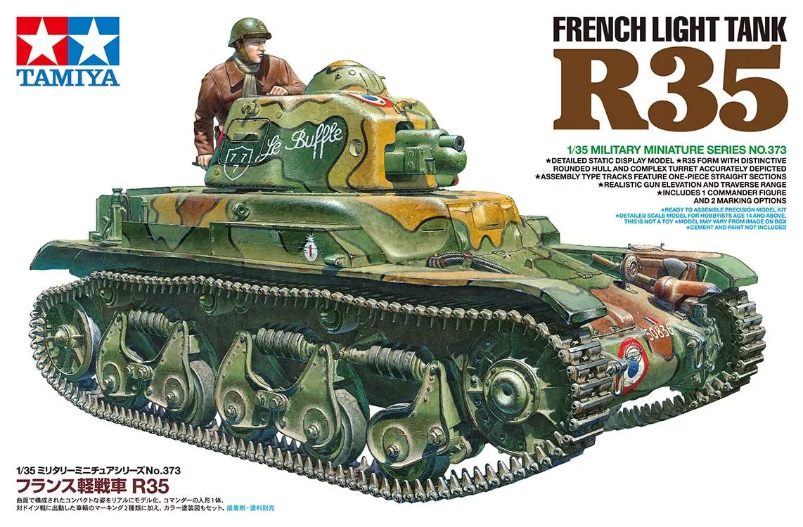 Tamiya 35373 1:35 Char français R35