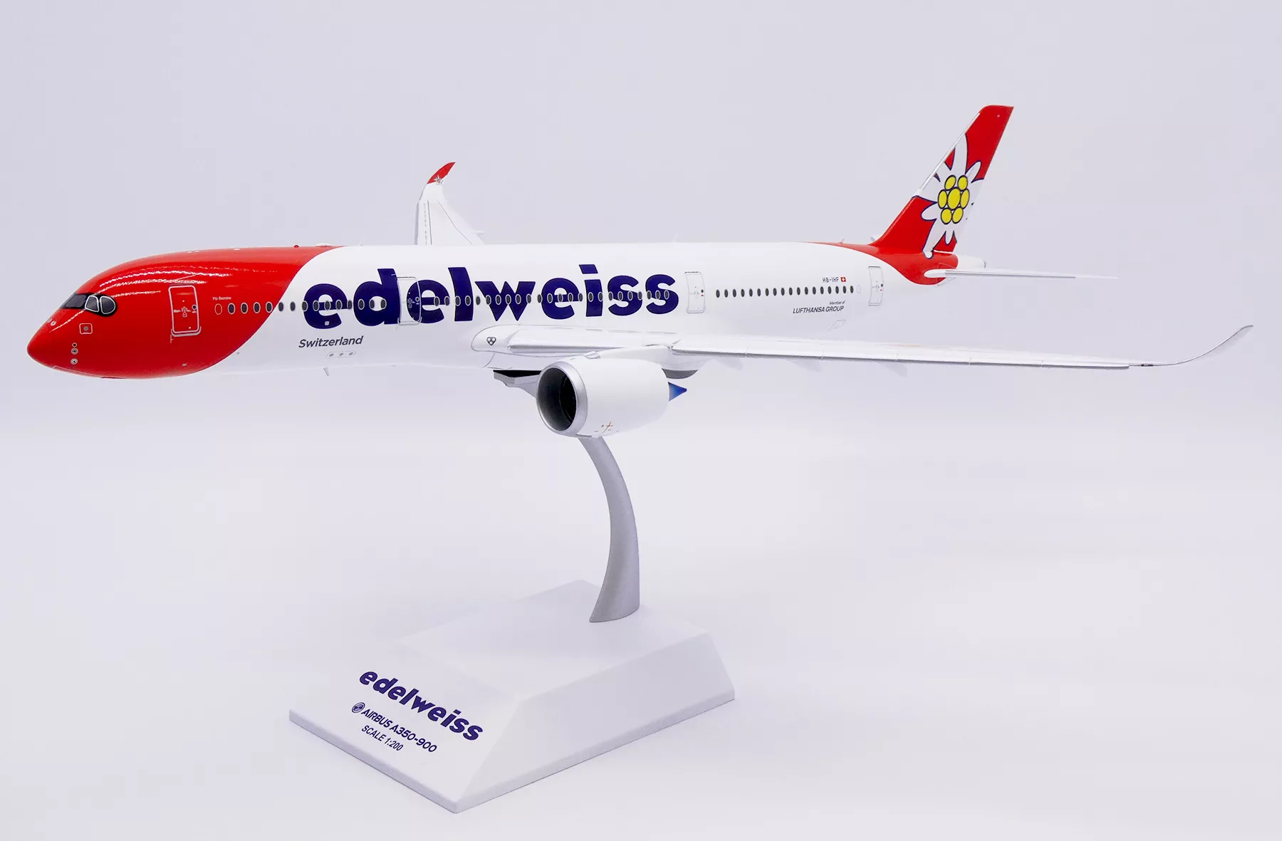 Diecast 1:200 A350-900 Edelweiss HB-IHF