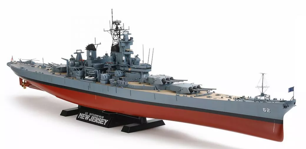 Tamiya 78028 1:350 U.S. BB-62 New Jersey, L 774 mm