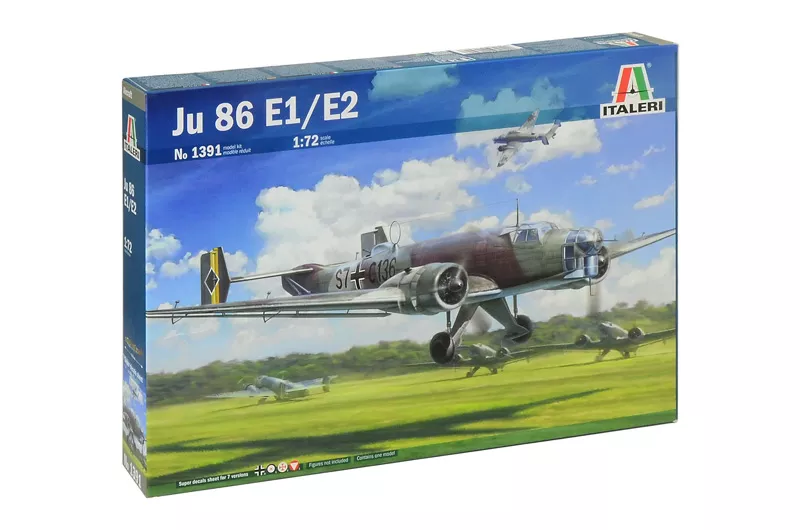 Italeri 1391 1:72 Ju 86 E1-E2