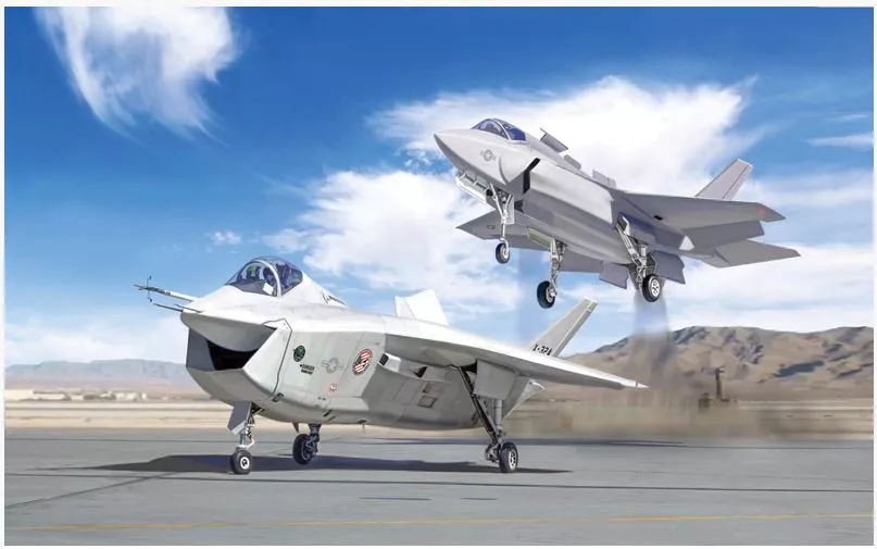Italeri 1419 1:72 projet JSF X-32 et X-35BFW 189 A-1 A-2