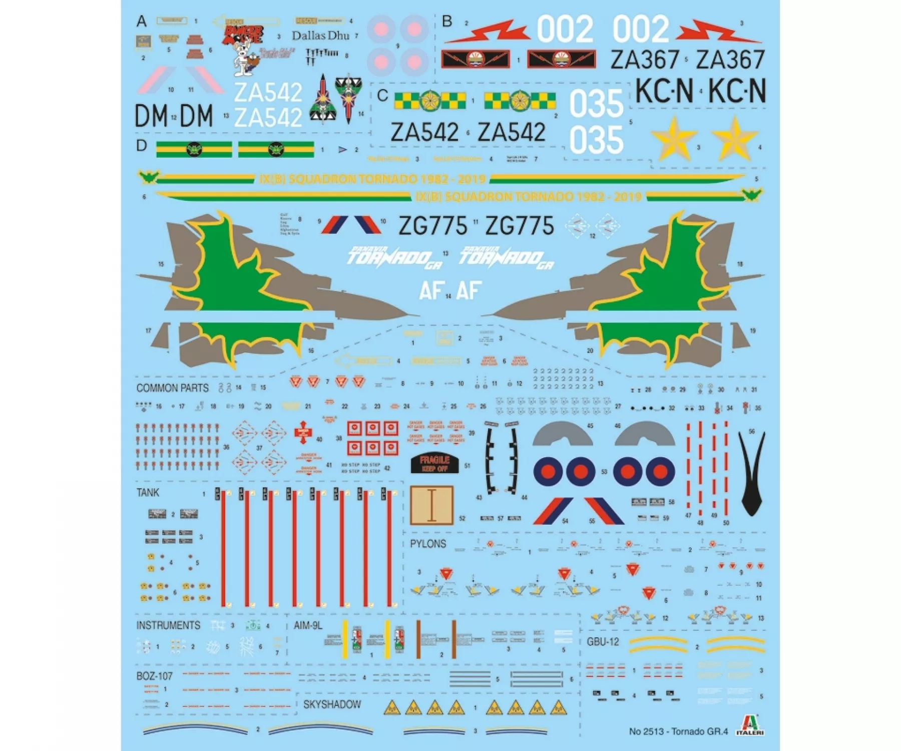 Italeri 2513 1:32 Tornado GR.IV