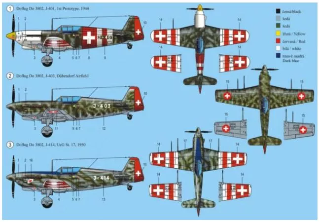 RS models 92088 1:72 Doflug 3802-3803