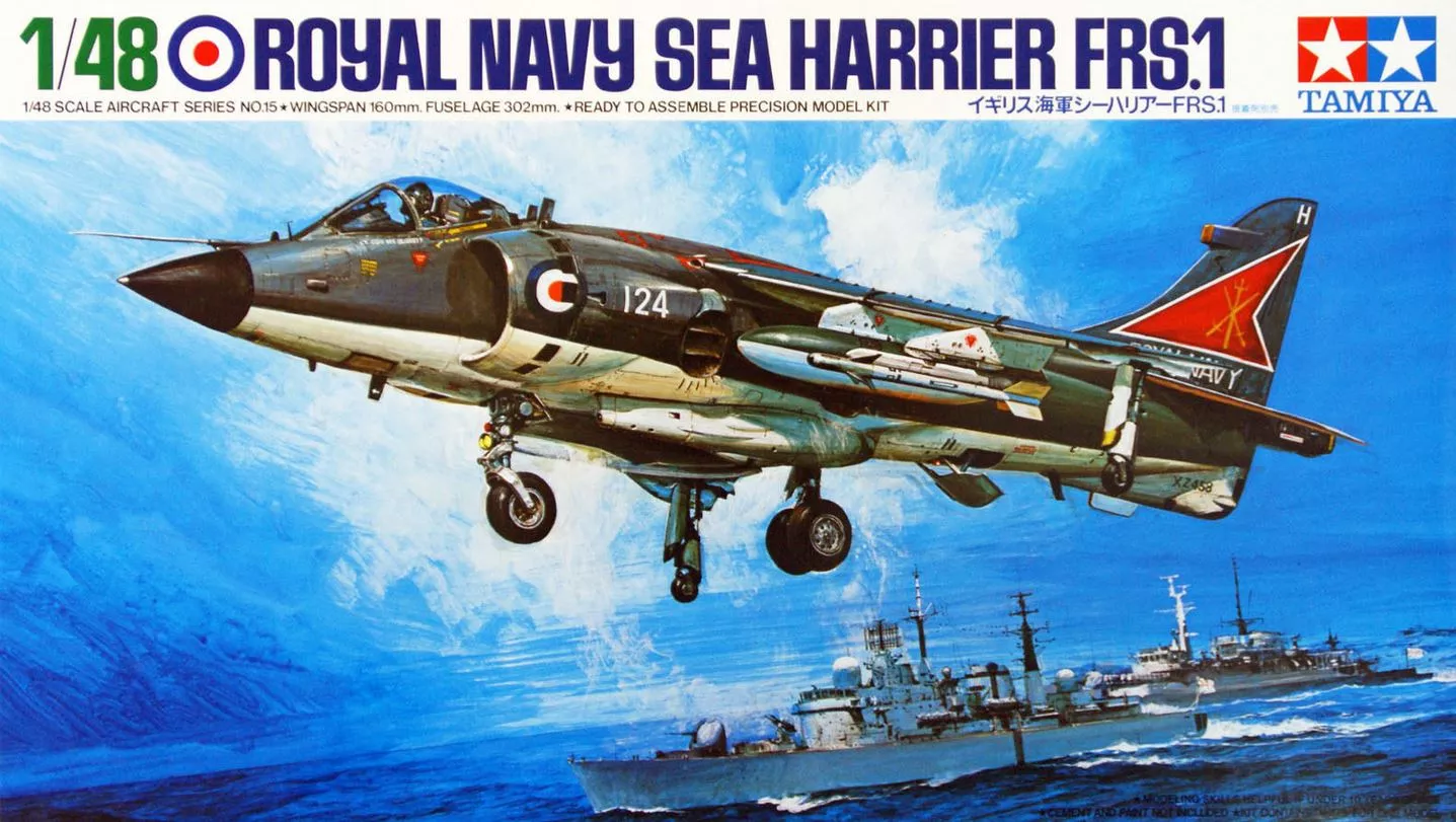 Tamiya 61026 1:48 Royal Navy sea Harrier FRS.1