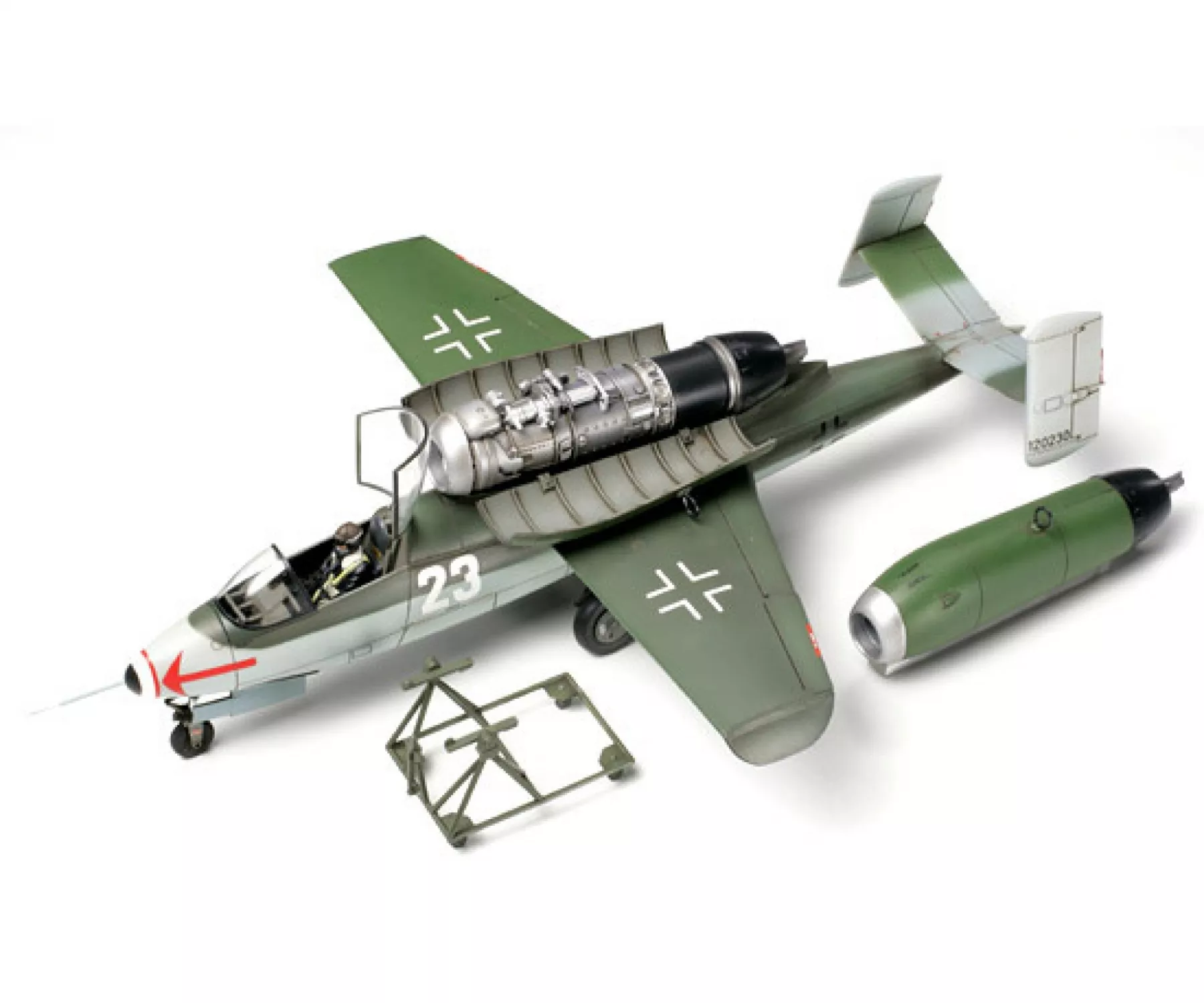 Tamiya 61097 1:48 Heinkel He 162 A2 Salamander