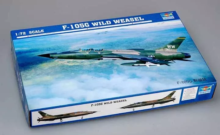 Trumpeterr 1618 1:72 F-105G Thunderchief wild weasel