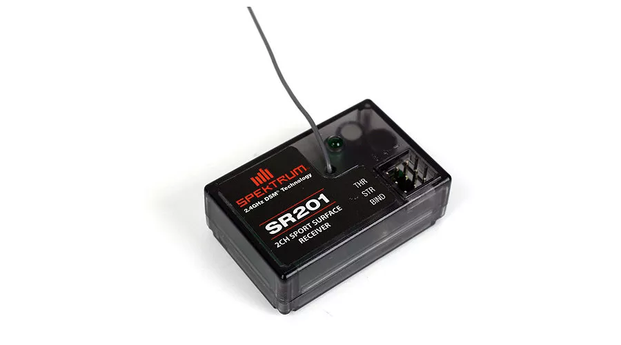 Spektrum SPMSR201 récepteur 2 voies.