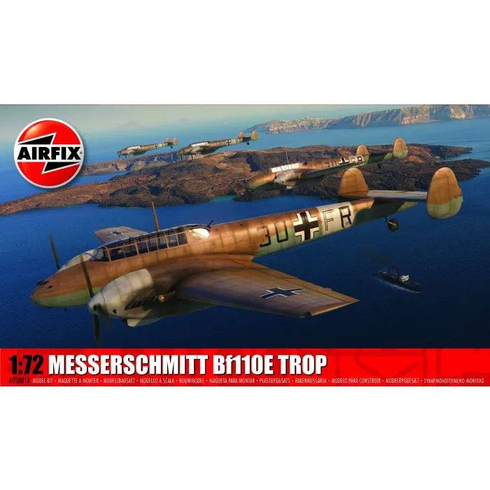 Airfix A03081A 1:72 Messerschmitt Bf110e TROP