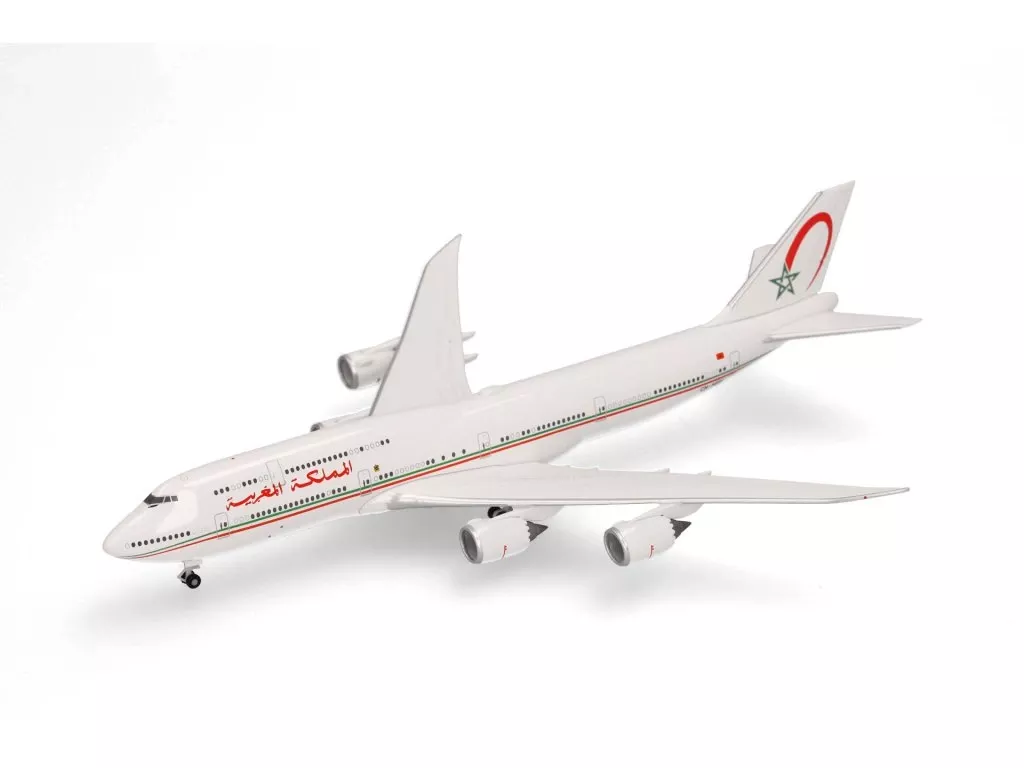 B 747-8Z5 BBJ 1:400 CN-MBH. Avion gouvernementl marocain