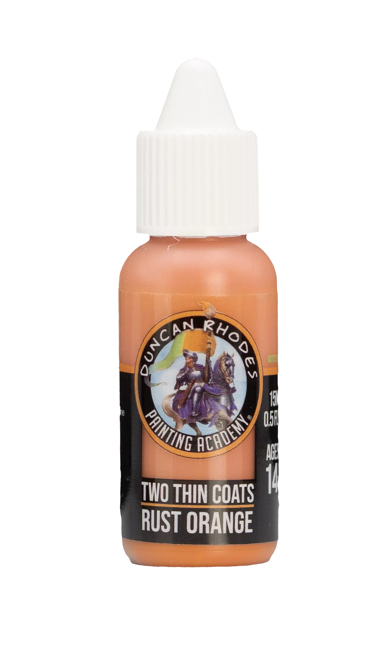 Two Thin Coats  Rust Orange 15ml