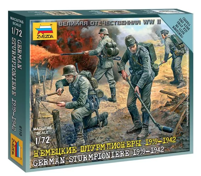 Zvezda 6110 1:72 German Sturmpioniere