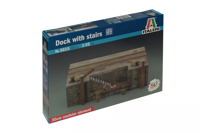 Italeri 5615 1:35 dock avec escalier