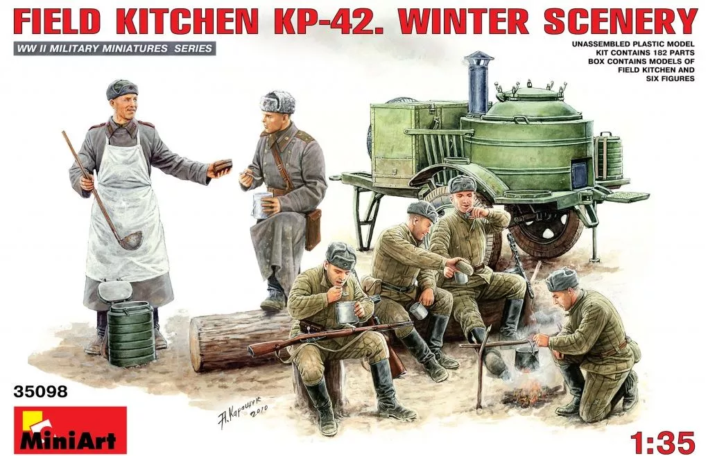 MiniArt 35098 1:35 Field Kitchen