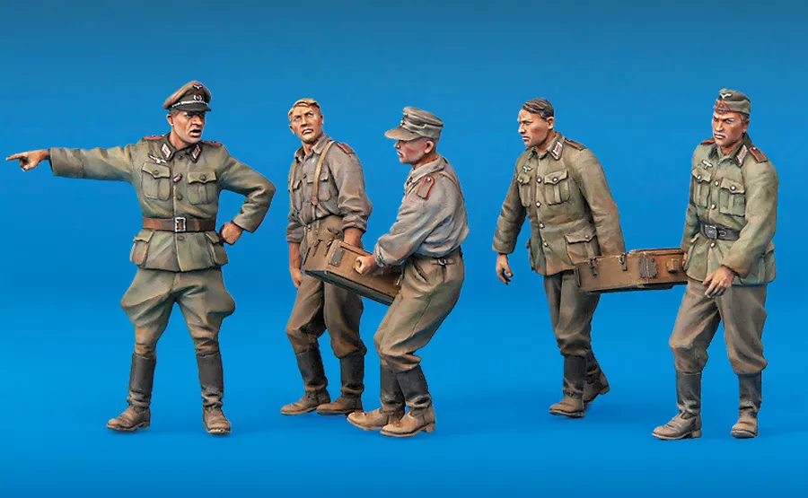 MiniArt 35192 1:35 German artillery crew WW II