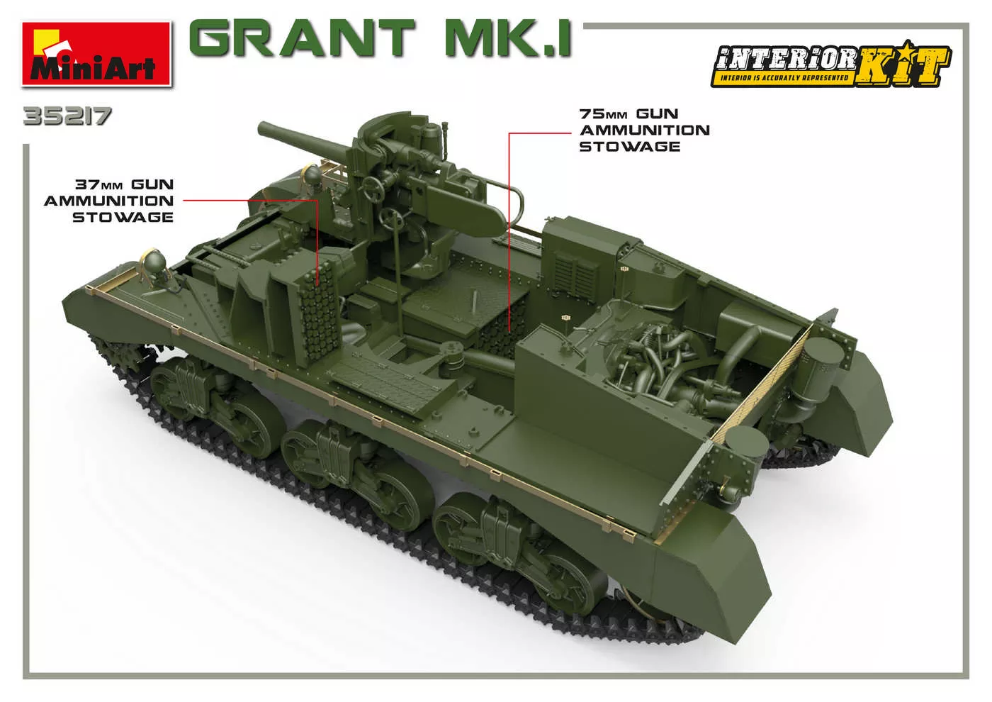 MiniArt 35217 1:35 Grant Mk.I