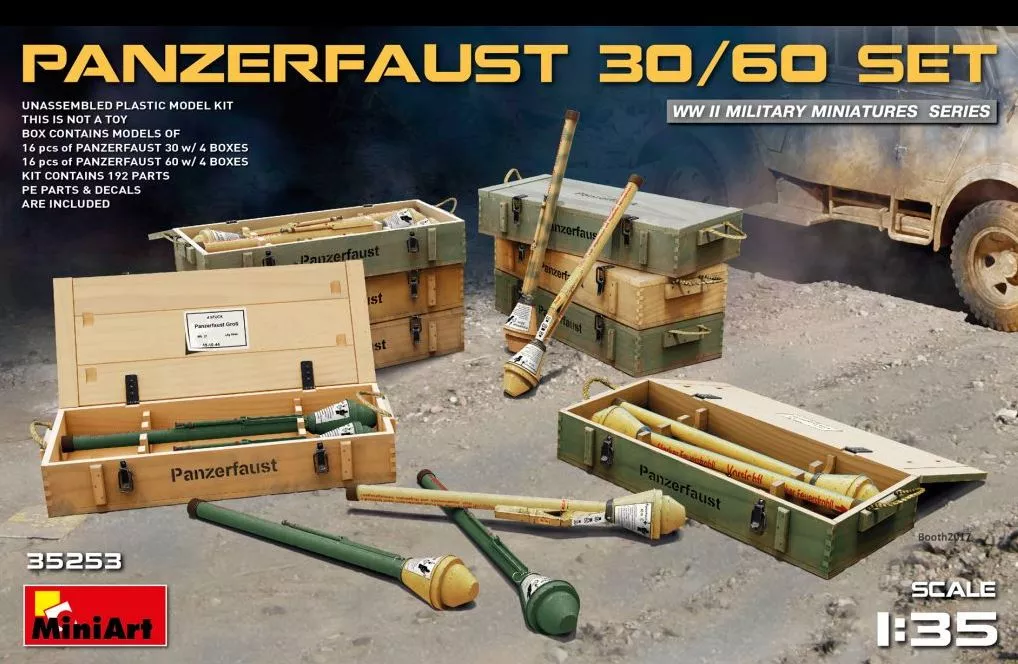 MiniArt 35253 1:35 set Panzerfaust 30-60