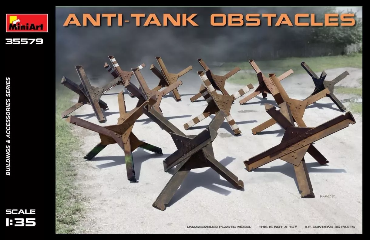 MiniArt 35579 1:35 obstacles anti-char