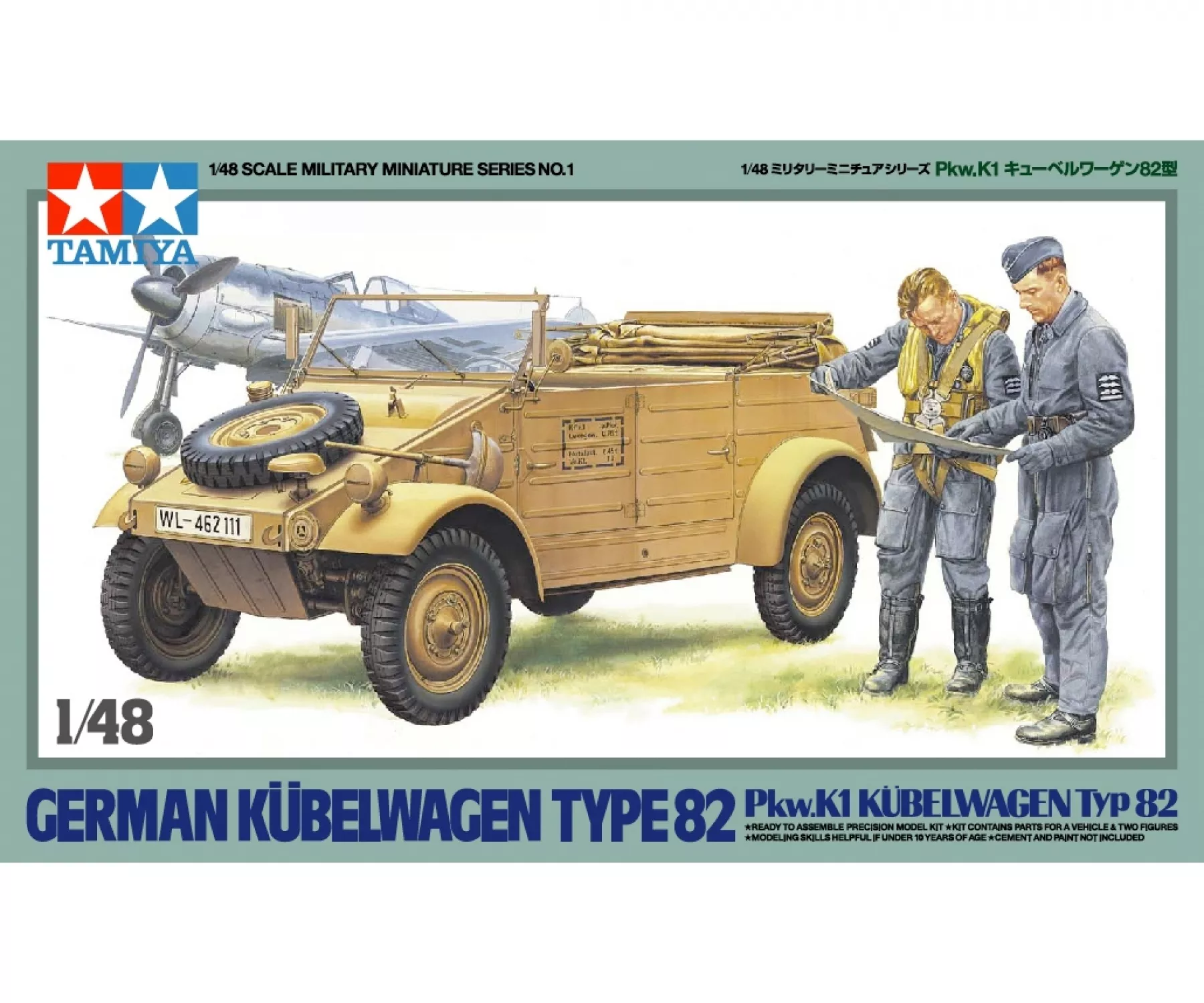 Tamiya 32501 1:48 Kübelwagen type 82