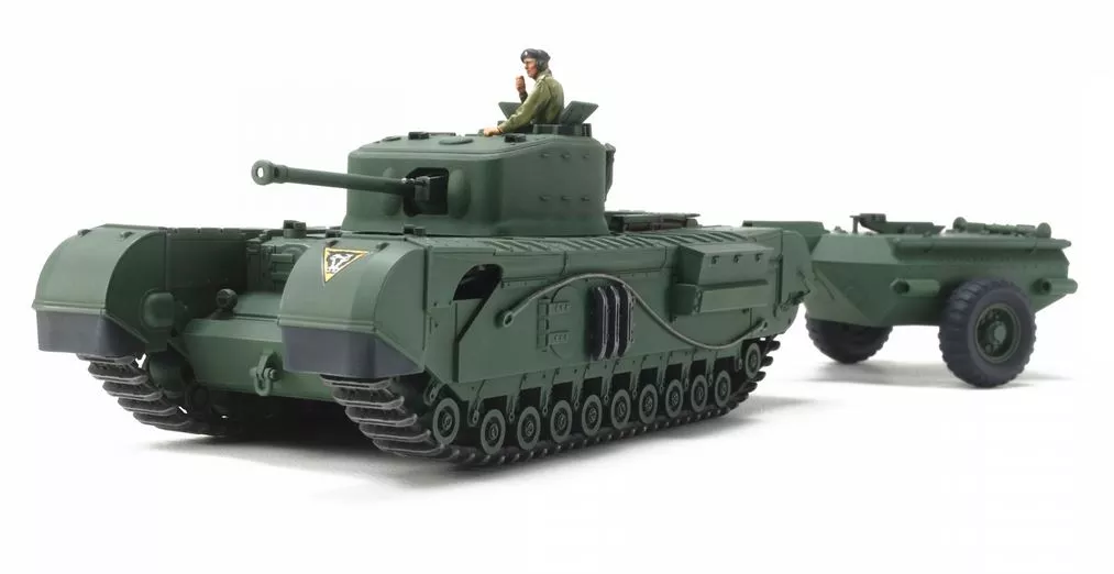 Tamiya 32594 1:48 Churchill Mk.VII crocodile
