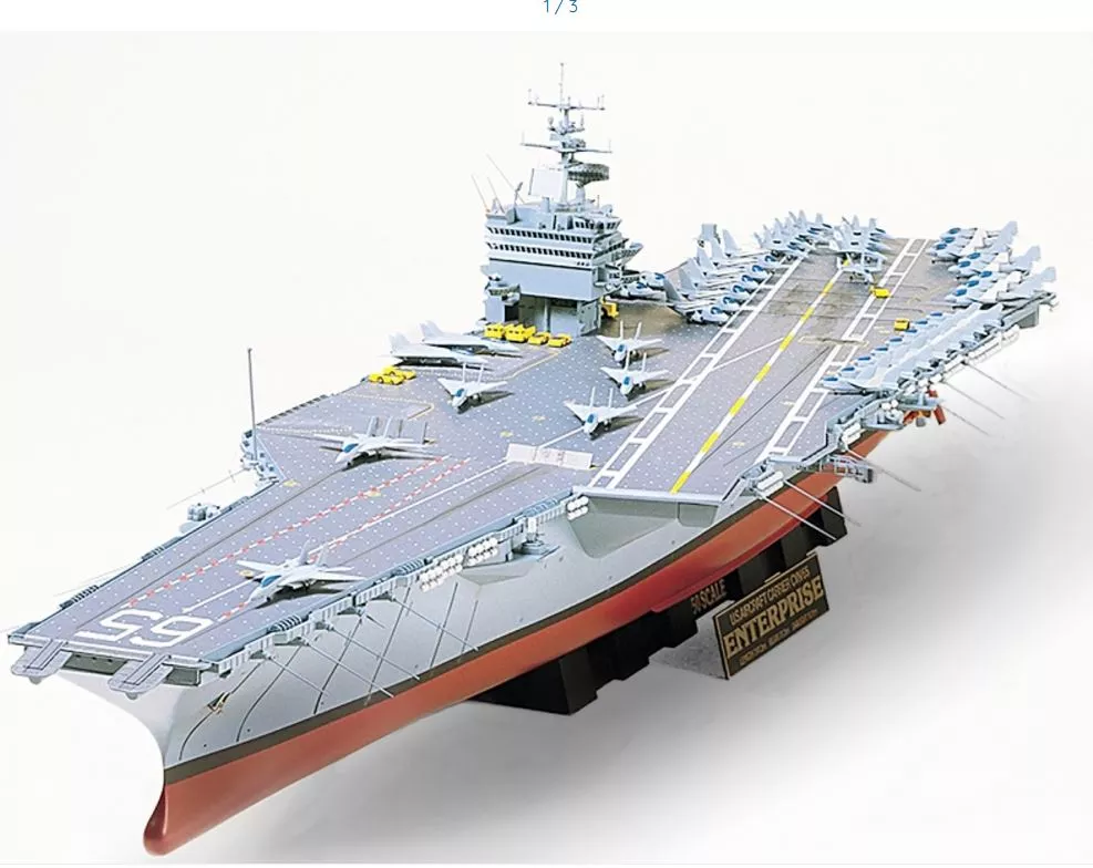 Tamiya 78007 1:350 U.S.Enterprise L 1.05 m
