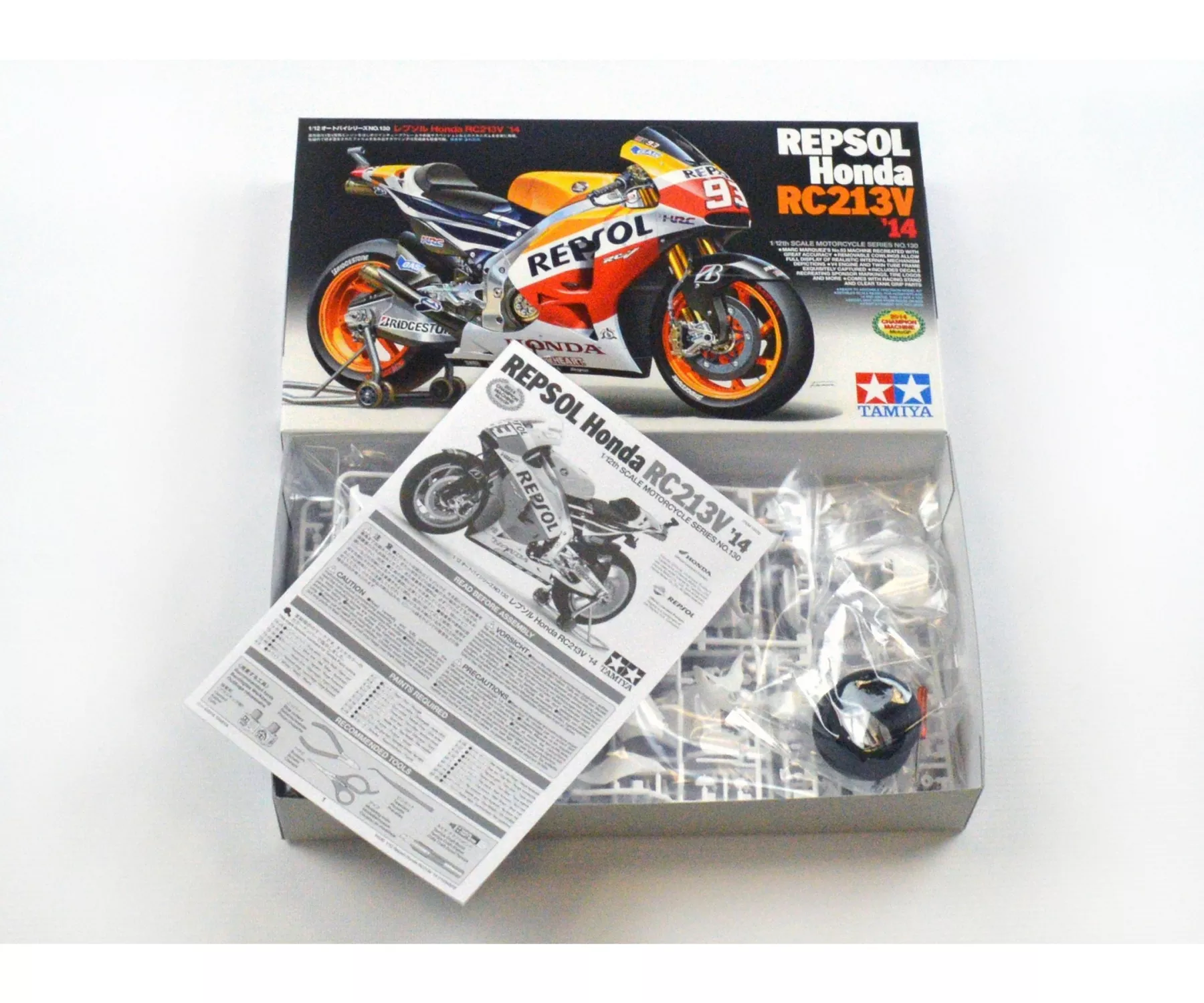 Tamiya 14130 1:12 Repsol Honda RC213V 2014