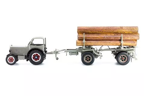 ACE 3018 1:32 tracteur Hürlimann D2500 avec remorque édition limitée