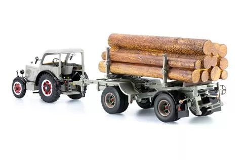 ACE 3018 1:32 tracteur Hürlimann D2500 avec remorque édition limitée