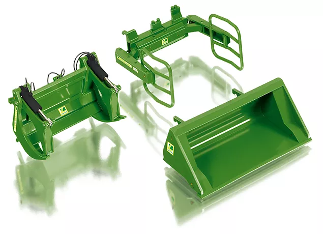 Wiking 77381 1:32 setA de chargeurs John Deere