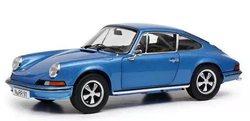 Schuco 450039100 1:18 Porsche 911 S coupé, 1973. Série limitée à 1000 unités