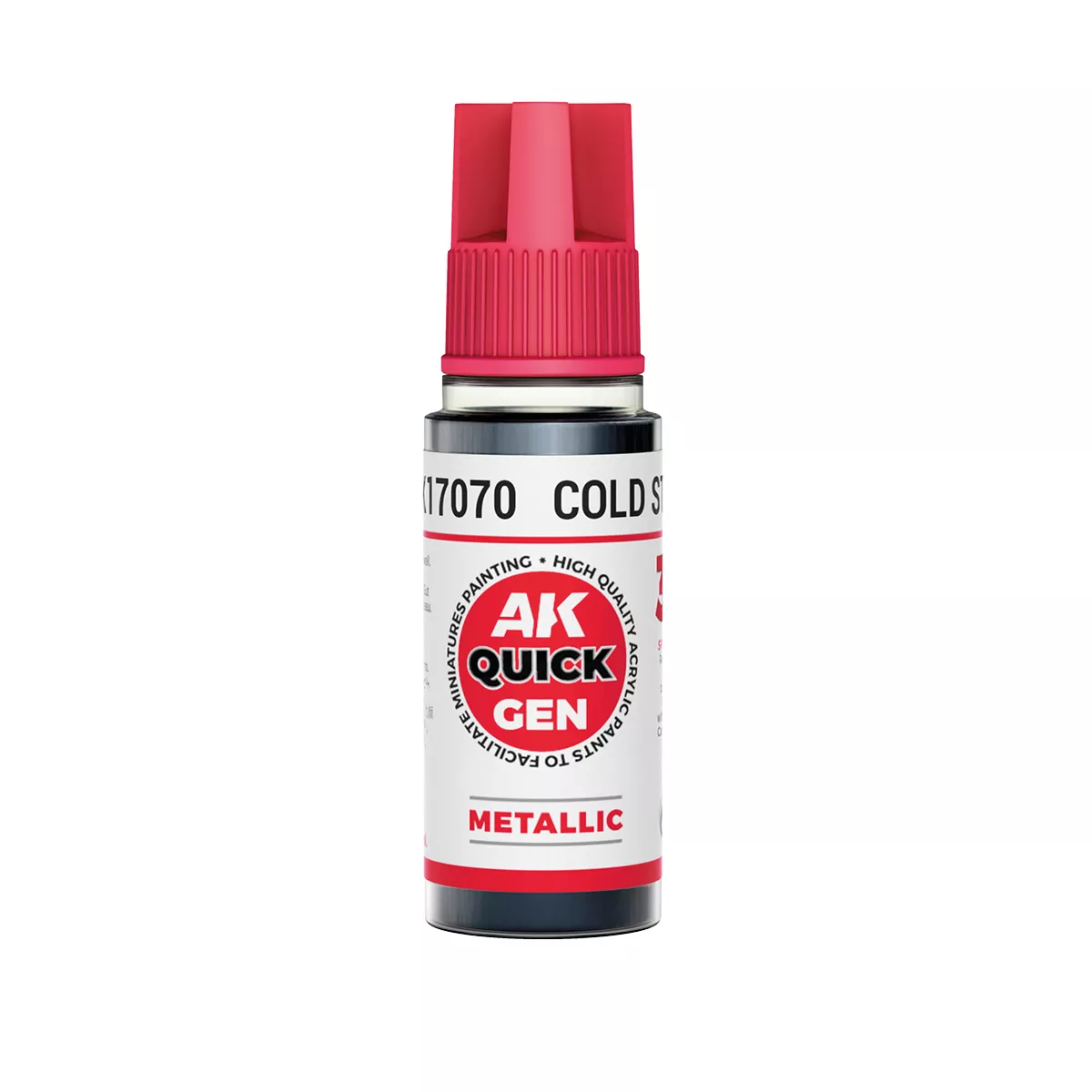 AK Interactive QG Cold Steel 18ml