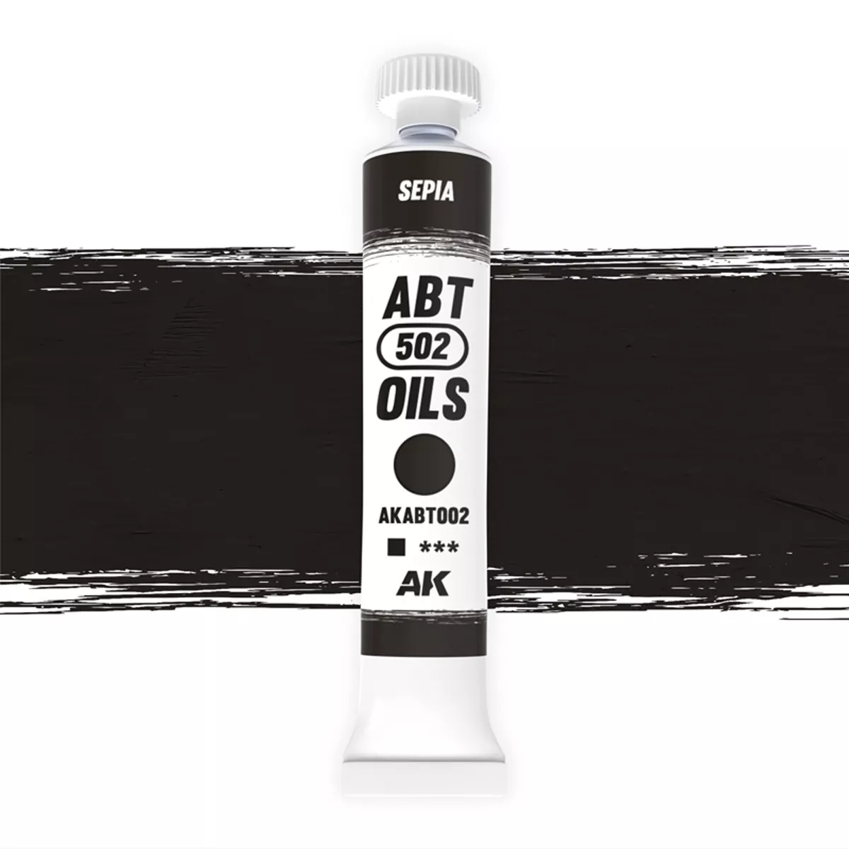 AK Interactive ABT502 Sepia Oil 20ml