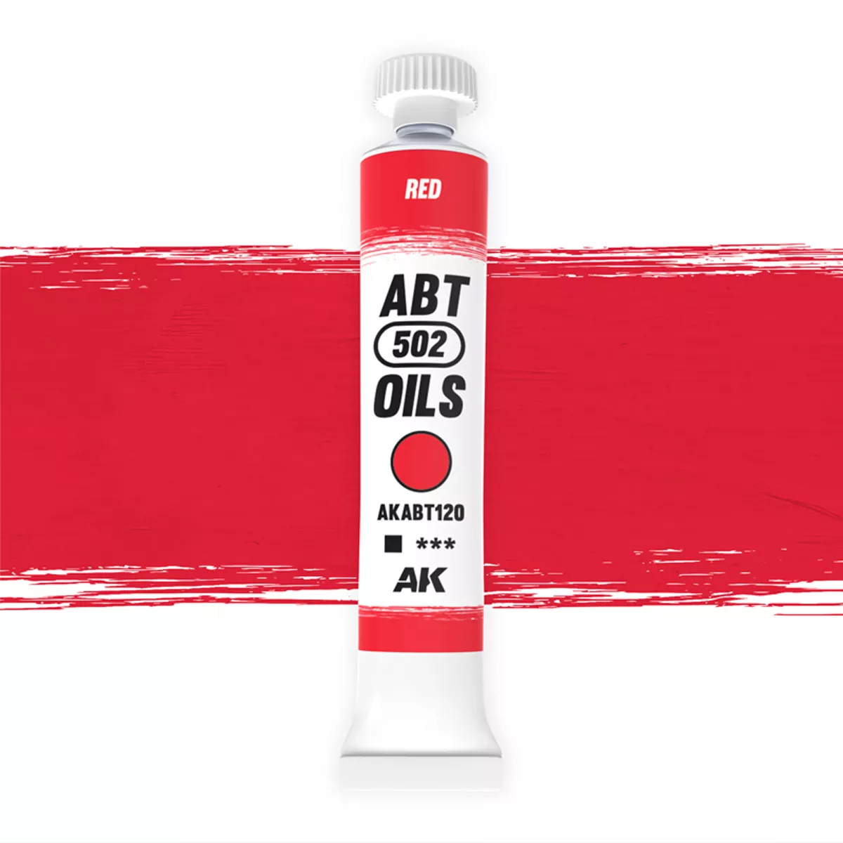 AK Interactive ABT502 Red Oil 20ml