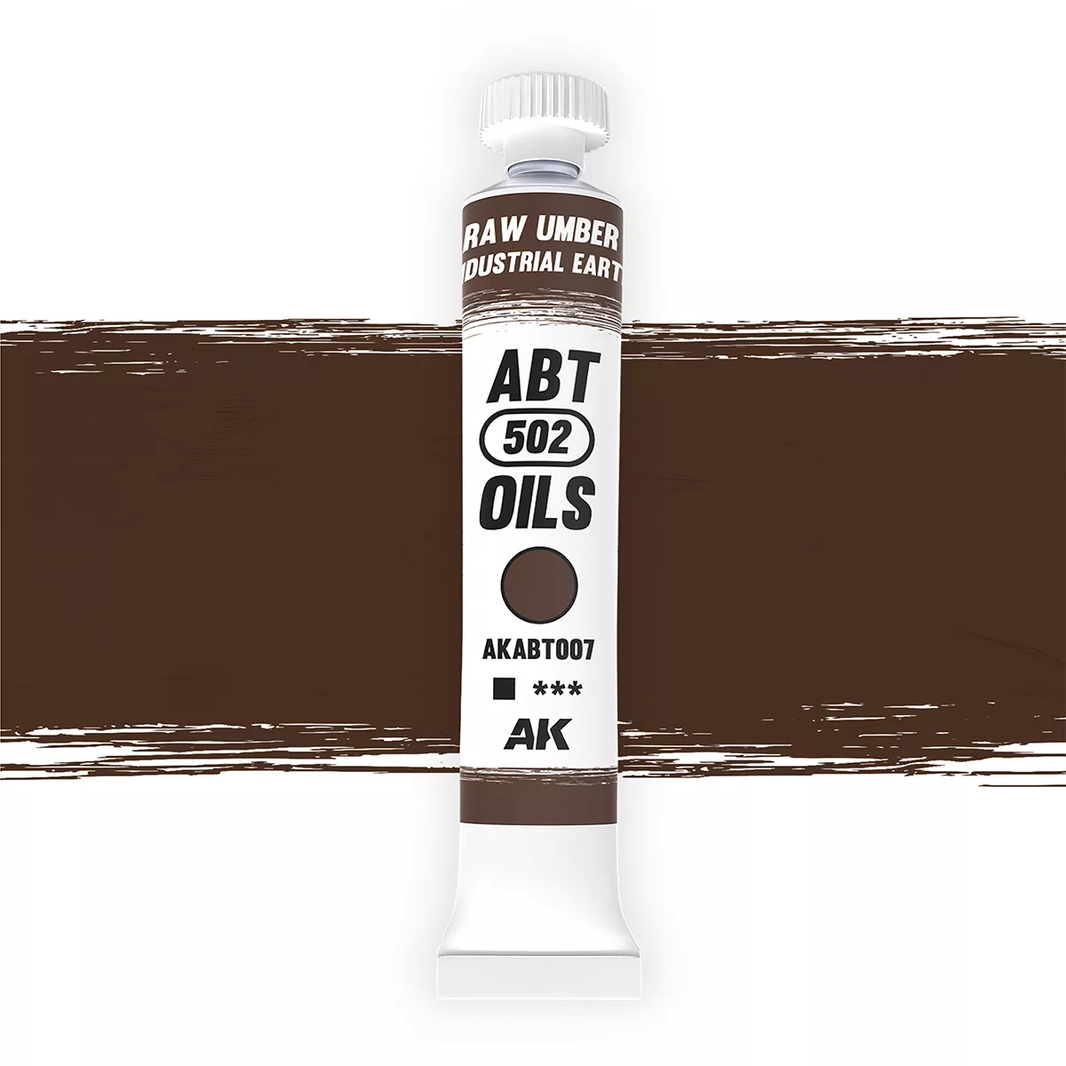 AK Interactive ABT502 Raw Umber Oil 20ml