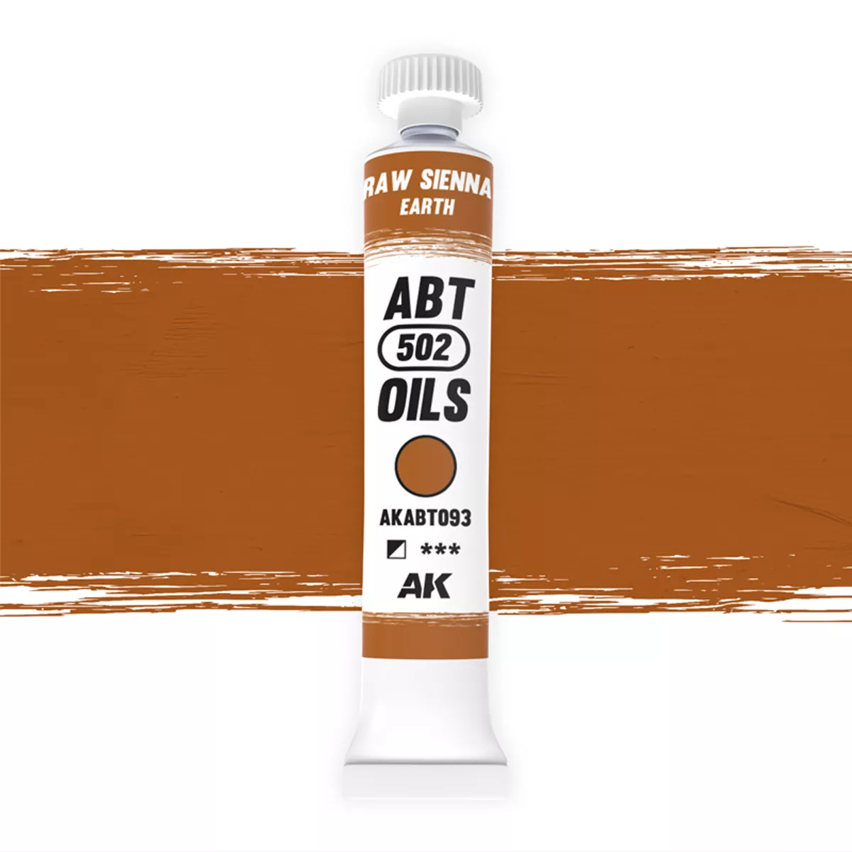 AK Interactive ABT502 Raw Sienna Oil 20ml