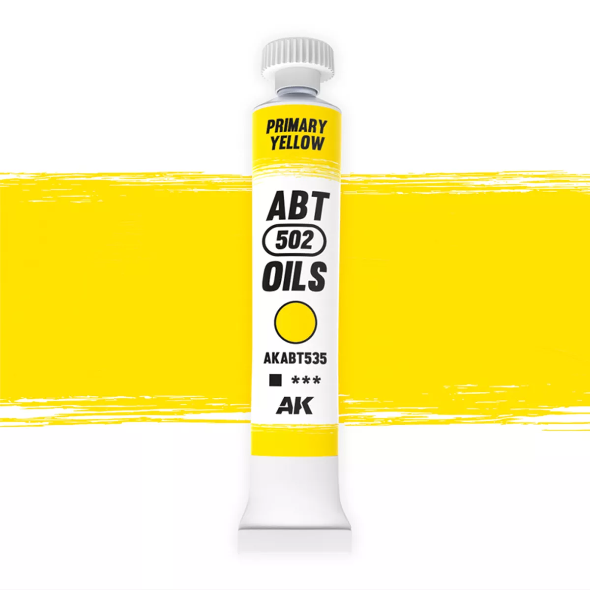 AK Interactive ABT502 Primary Yellow Oil 20ml