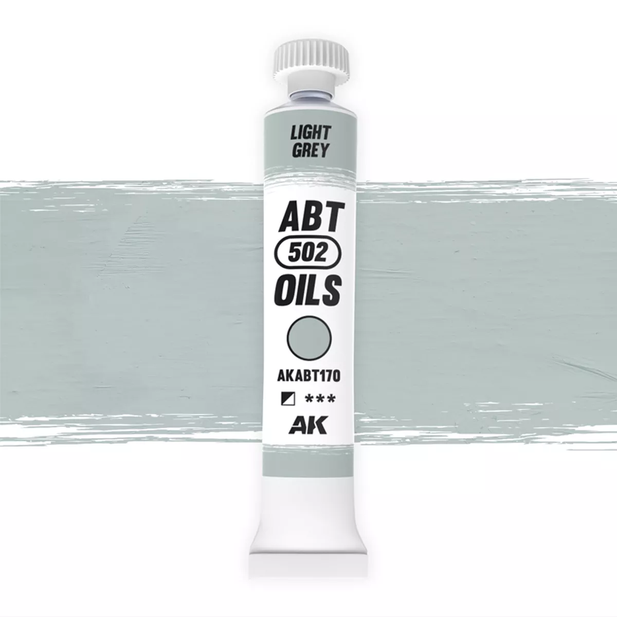 AK Interactive ABT502 Light Grey Oil 20ml