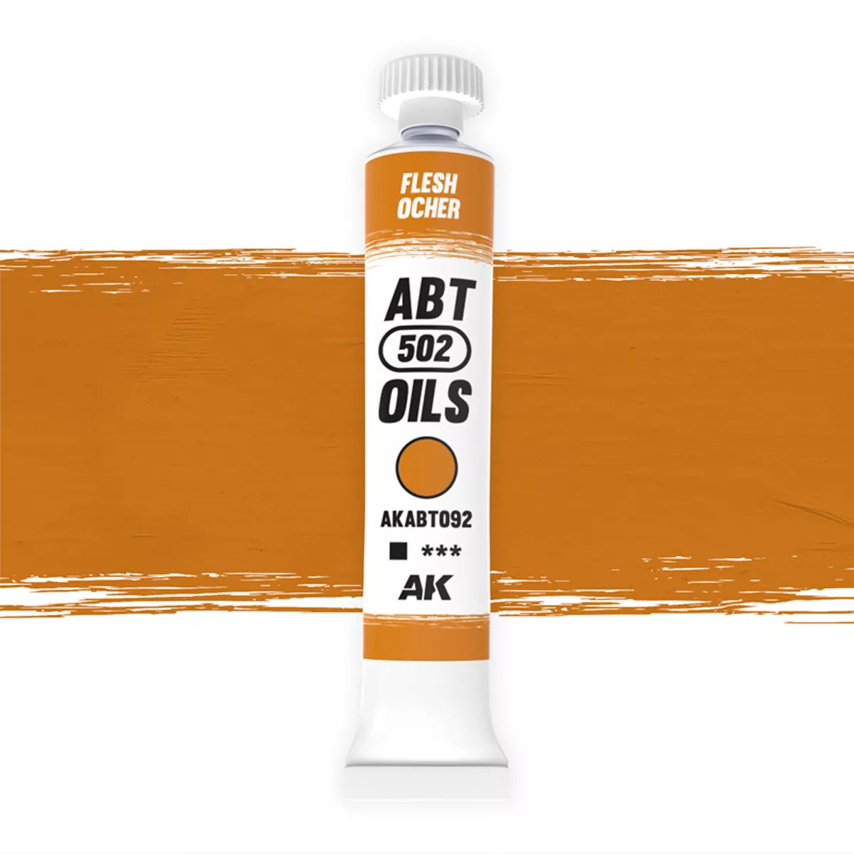 AK Interactive ABT502 Flesh Ocher Oil 20ml
